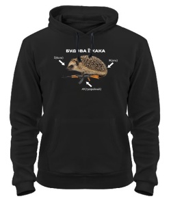 Толстовка-худі Будова Їжака