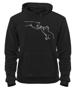 Толстовка-худі Cat Friends