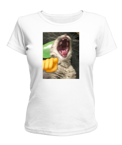 Жіноча футболка Кіт (мем)