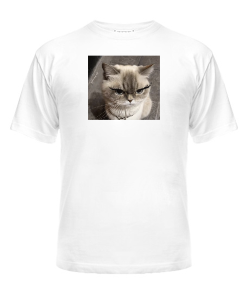 Чоловіча футболка Кіт (мем) №3