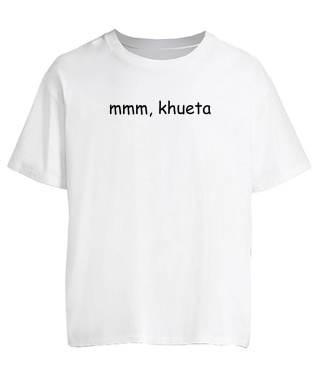 Футболка оверсайз mmm khueta