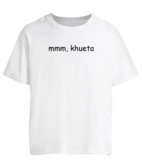 Футболка оверсайз mmm khueta