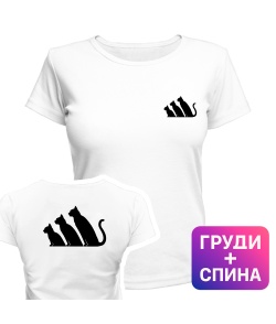 Жіноча футболка Котадас (Груди+спина)