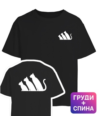 Футболка оверсайз Котадас (Груди+спина)