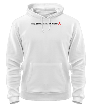 Толстовка-худі Ніж машину Мітсубісі