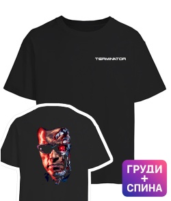 Футболка оверсайз TERMINATOR №2 (Груди+спина)
