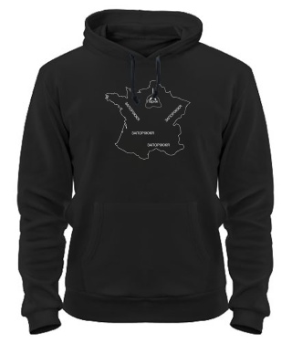 Толстовка-худи За Парижом