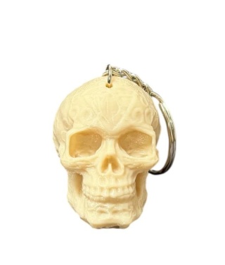 3-D брелок Череп