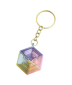 3-D брелок Шестикутник антистрес