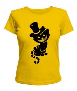 Жіноча футболка Чеширський кіт