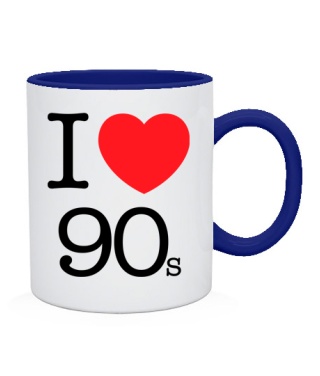 Чашка I love 90s