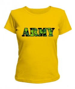 Женская футболка ARMY