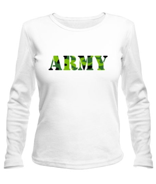 Женский лонгслив ARMY