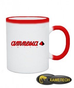 Чашка хамелеон Amnesia Ibiza