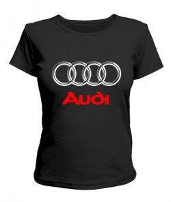 Женская футболка Ауди (Audi)