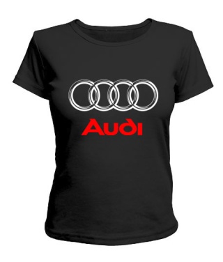 Жіноча футболка Ауді (Audi)