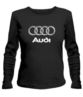 Женский лонгслив Ауди (Audi)