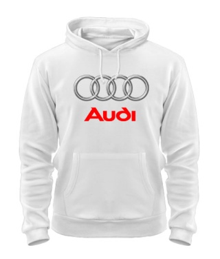 Толстовка (Белая S) Ауди (Audi)