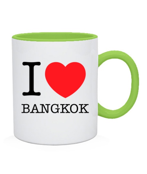 Чашка I love Bangkok