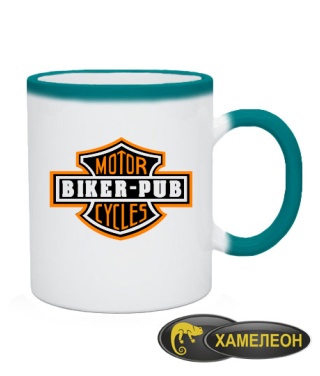 Чашка хамелеон Biker-Pub