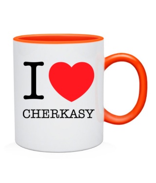 Чашка I love Cherkasy