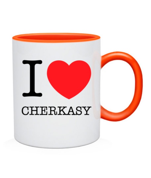 Чашка I love Cherkasy