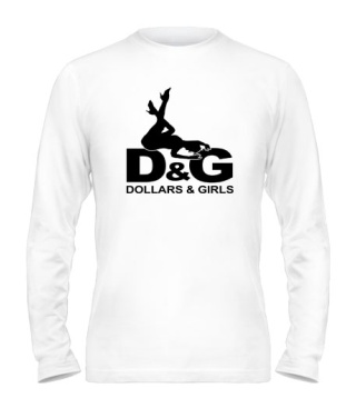 Чоловічий лонгслів D8G - dollars8girls - варіант 2