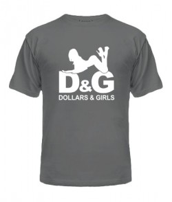 Чоловіча футболка D8G - dollars 8 girls
