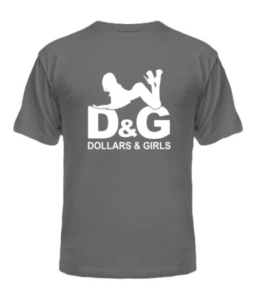 Чоловіча футболка D8G - dollars 8 girls