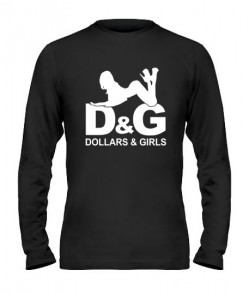 Чоловічий лонгслів D8G - dollars 8 girls