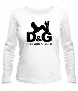 Женский лонгслив D8G - dollars 8 girls