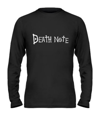 Мужской Лонгслив Death note