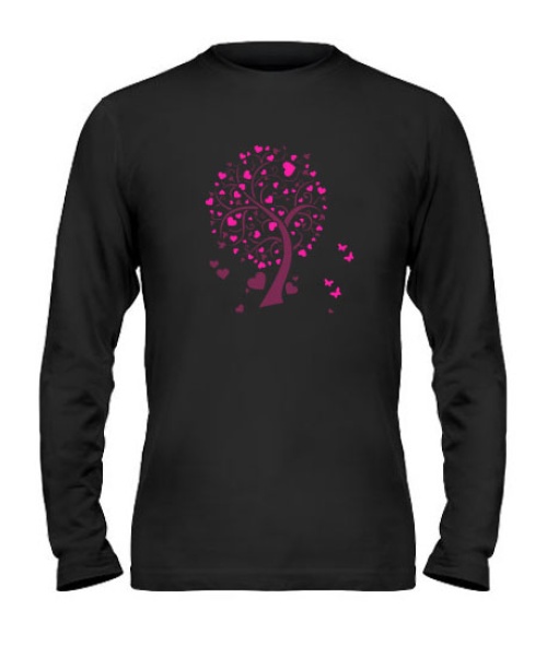 Чоловічий лонгслів Дерево кохання