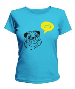 Женская футболка Dog №2