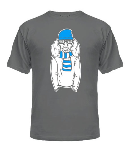 Чоловіча футболка Хіпстер-DOG №2