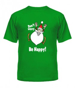 Чоловіча футболка Dont worry-Be Happy!