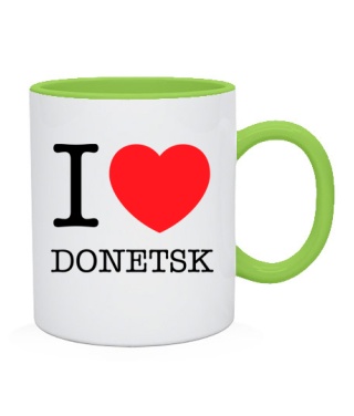 Чашка I love Donetsk