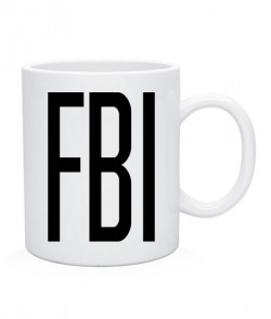 Чашка FBI 2