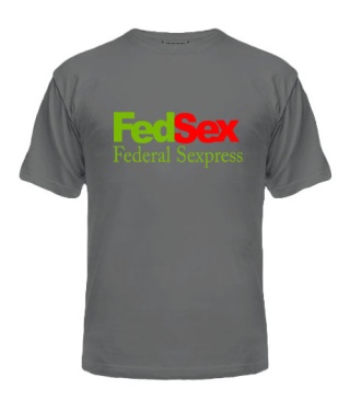 Чоловіча футболка FedSex-Federal Sexpress