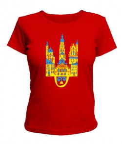 Женская футболка Герб - місто