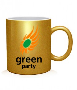 Чашка арт Green party
