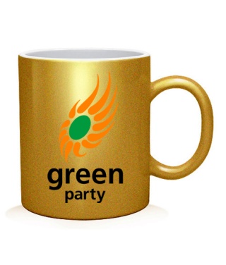 Чашка арт Green party