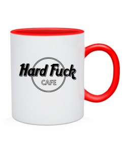 Чашка Hard Fuck cafe