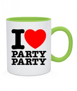 Чашка I love party
