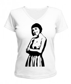 Жіноча футболка з V-подібним вирізом Джамала