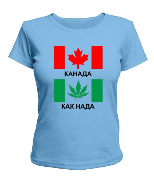 Жіноча футболка Канада – як нада!