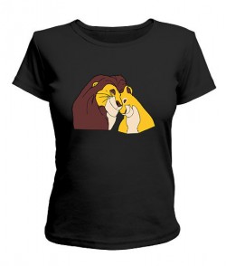 Женская футболка Король Лев