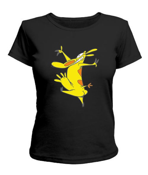 Женская футболка Корова Му №3