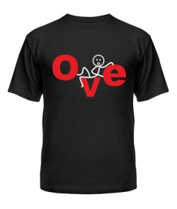 Мужская футболка L-OVE