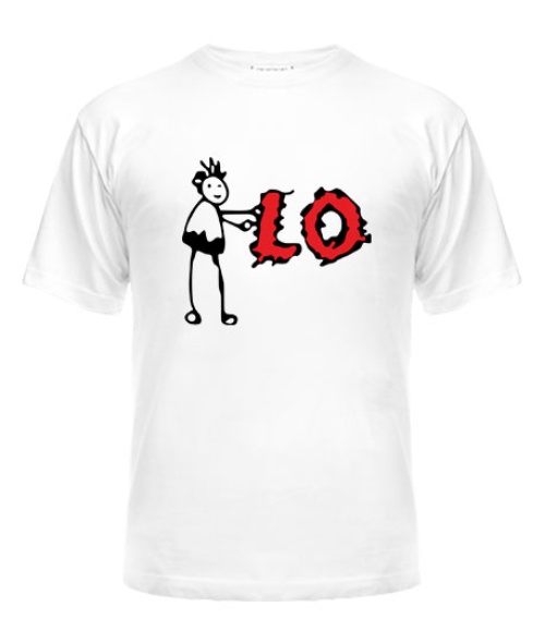Чоловіча футболка L-O-V-E